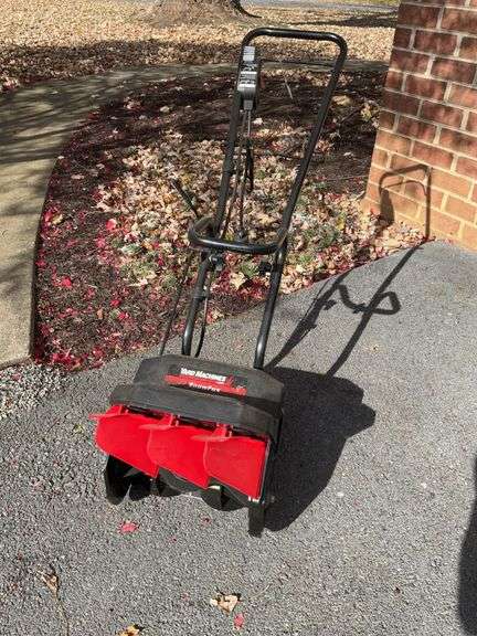 Yard Machines SnowFox electric snow thrower
