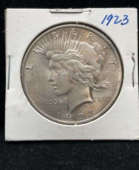 1923 US Silver Peace Dollar