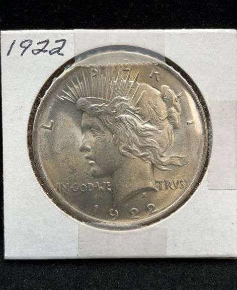 1922 US Silver Peace Dollar