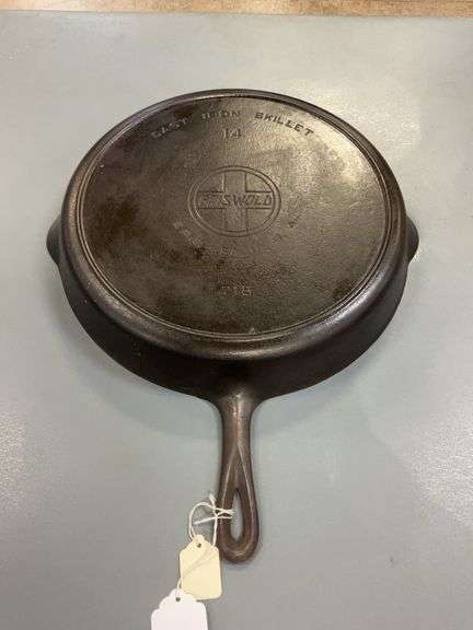 No.14 GRISWOLD cast iron skillet