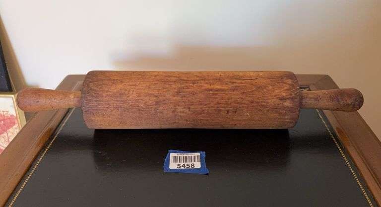 Primitive wooden rolling pin