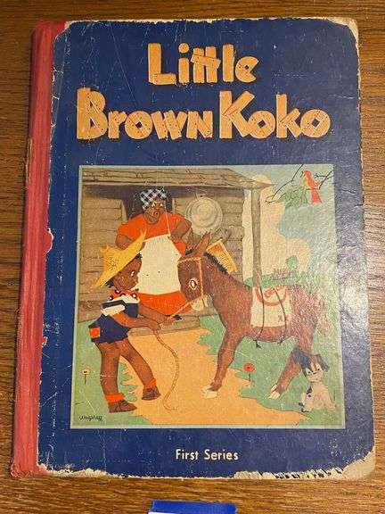 Black Americana child's book: Little Brown Koko