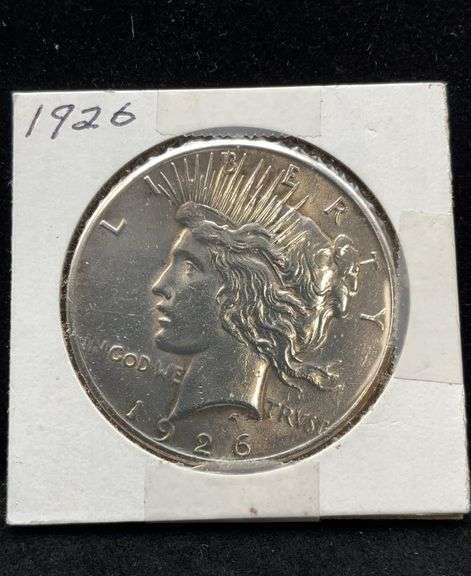 1926 US Silver Peace Dollar