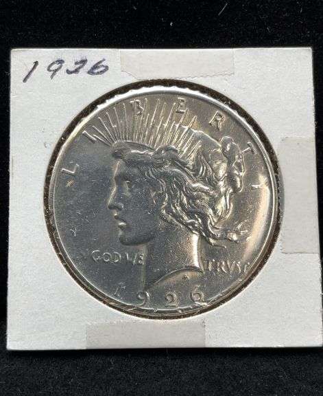 1926 US Silver Peace Dollar