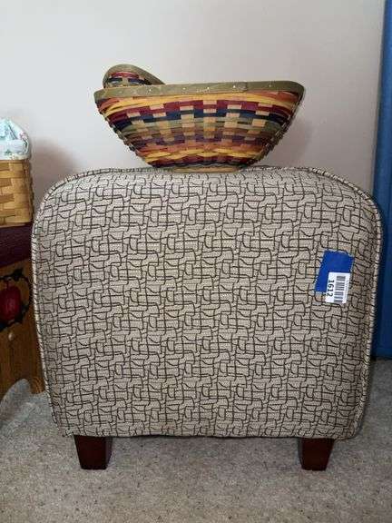 Square upholstered ottoman - no top content