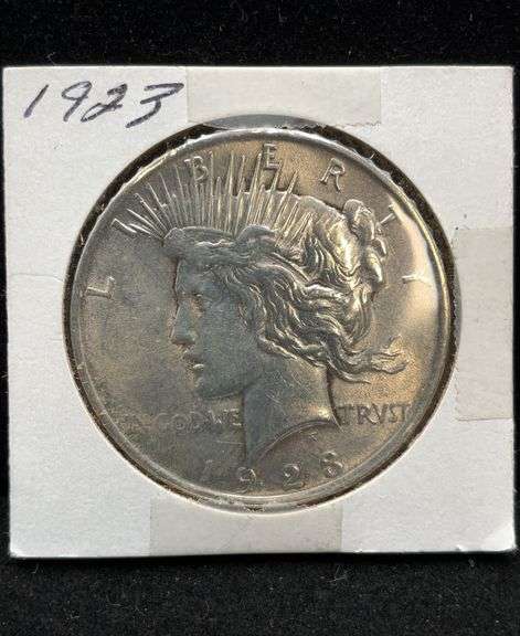 1923 US Silver Peace Dollar