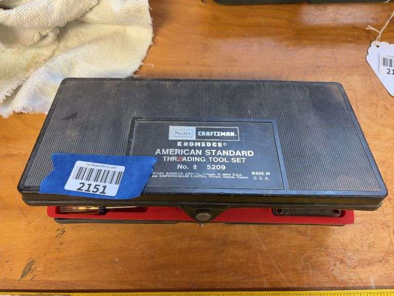 Craftsman Kromedge American Standard Threading Tool Set