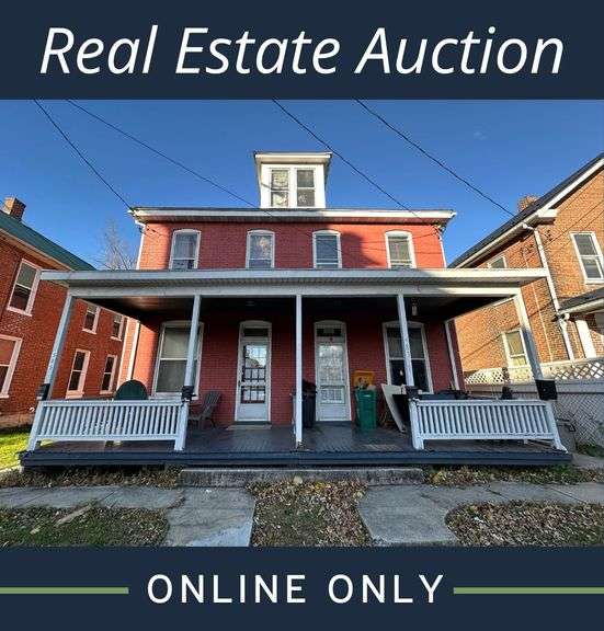 REAL ESTATE: 4-Plex at 583 S Second St, Chambersburg, PA 17201