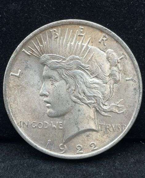 1922 US Silver Peace Dollar