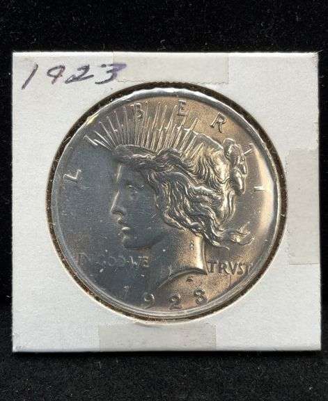 1923 US Silver Peace Dollar