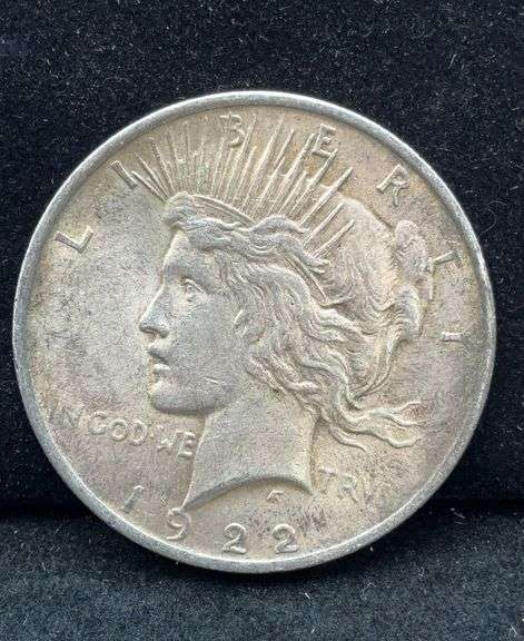 1922 US Silver Peace Dollar