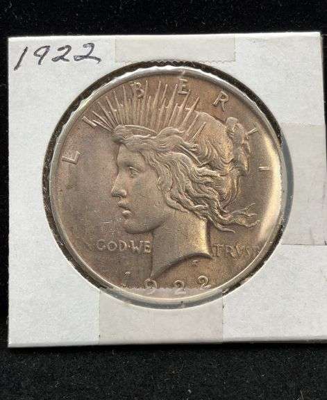 1922 US Silver Peace Dollar