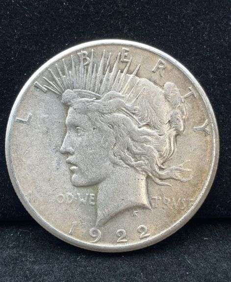 1922-S US Silver Peace Dollar