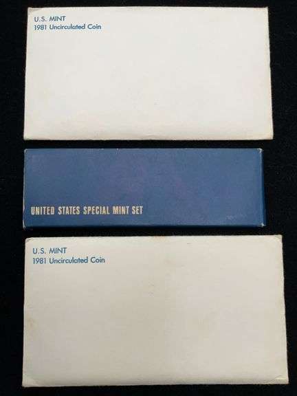 3 United States Mint Sets - (1) 1966 SMS & (2) 1981
