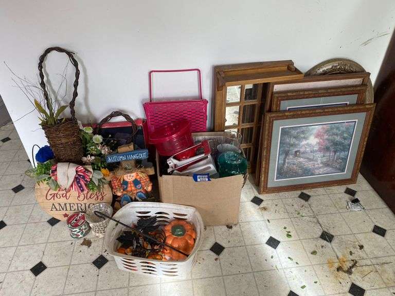 Framed prints and mirrors, Fall decor, household and decor items
