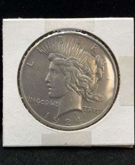1924 US Silver Peace Dollar