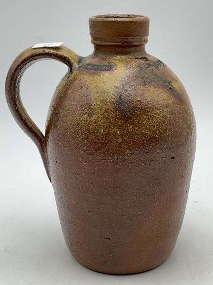 JOHN BELL/ WAYNESBORO stoneware jug w/ applied handle