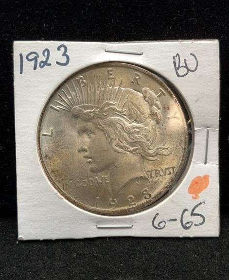 1923 US Silver Peace Dollar
