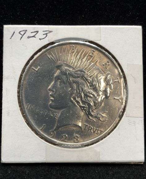 1923 US Silver Peace Dollar