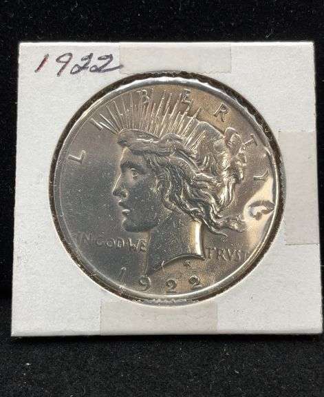 1922 US Silver Peace Dollar