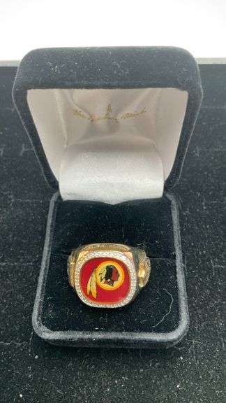 Gent's ring, Washington Redskins sz: 10