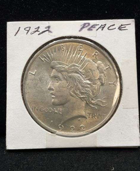 1922 US Silver Peace Dollar