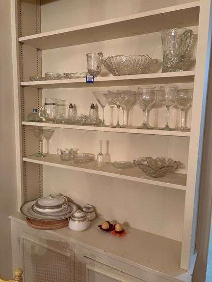 EAPG Glass, Pressed Glass, Porcelain China, Ceramics