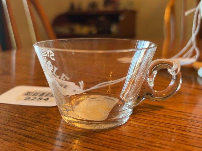 1893 Cincinnati Shriner convention glass punch cup