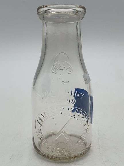 Milk bottle: JAMES W. KARPER/ MERCERSBURG PA