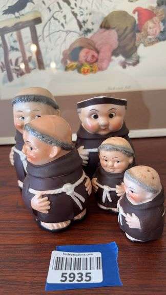 Goebel Friar Tuck/Monk serving pcs