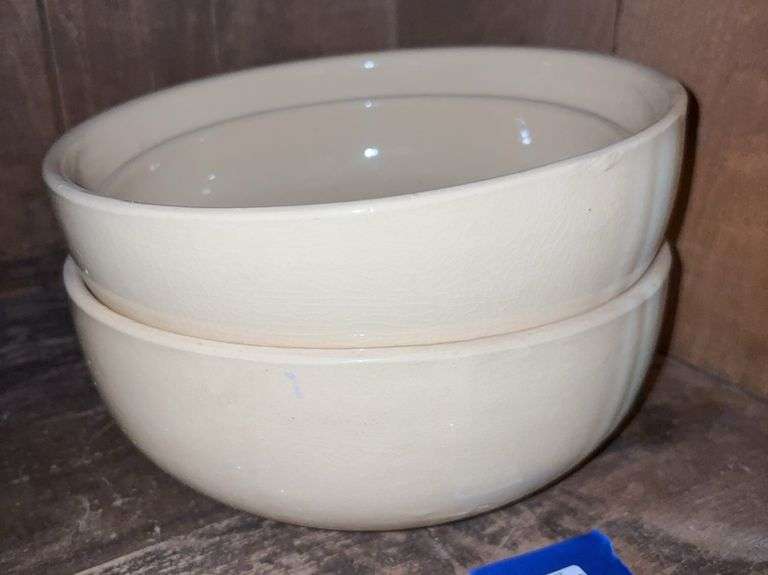 Three various WATT ware pottery bowls