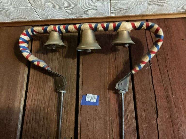 Real Bells With Ribbons Brass harness bells w/ red/white/blue ribbons - Hurley Real Estate ...