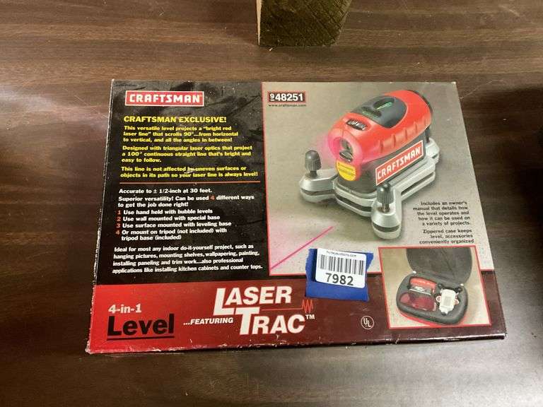 Craftsman 4-in-1 level in box - Hurley Real Estate & Auctions