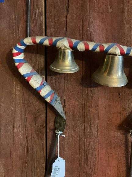 Real Bells With Ribbons Brass harness bells w/ red/white/blue ribbons - Hurley Real Estate ...
