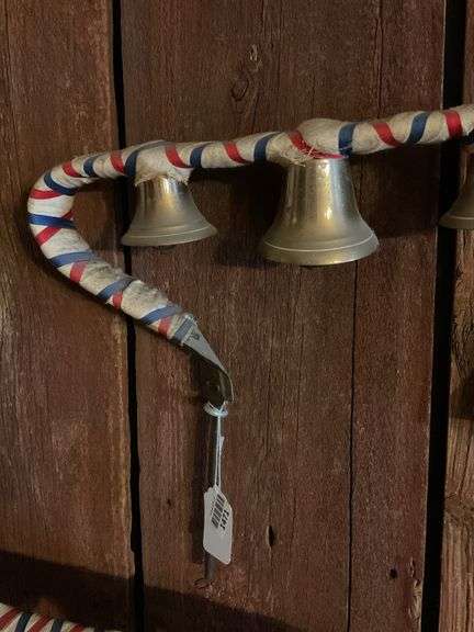 Real Bells With Ribbons Brass harness bells w/ red/white/blue ribbons - Hurley Real Estate ...