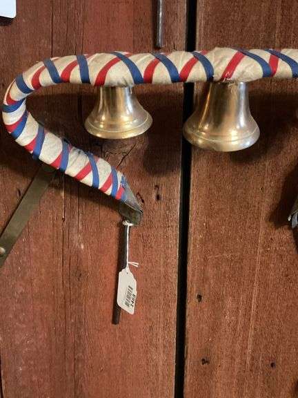 Real Bells With Ribbons Brass harness bells w/ red/white/blue ribbons - Hurley Real Estate ...