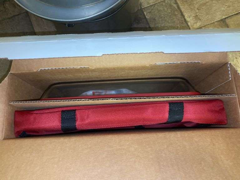 Anchor Hocking Bake & Take casserole in box, Chop Wizard, veggie slicer