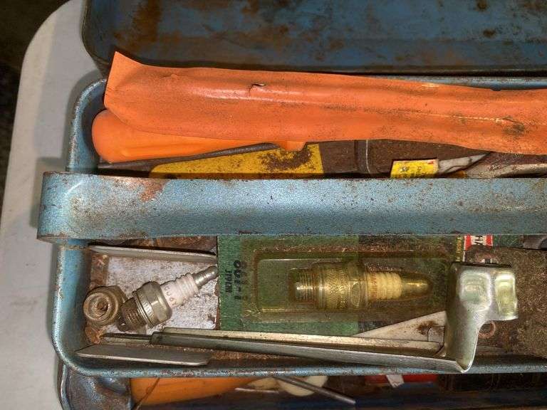 Tool box with contents