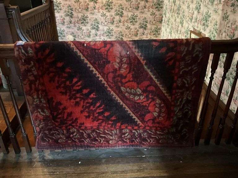 Victorian buggy lap robe - Hurley Real Estate & Auctions