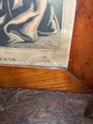Two hand-tinted lithographs by: N. Currier, J. Baillie, framed 12x15 & 13x17