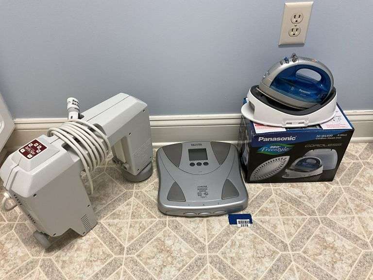 Whirlpool bath attachment, bath scale, Panasonic cordless iron - Hurley ...