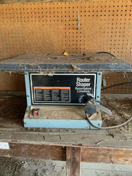 Router Shaper - Hurley Real Estate & Auctions