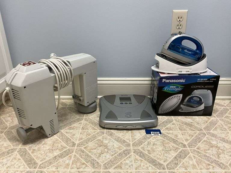 Whirlpool bath attachment, bath scale, Panasonic cordless iron - Hurley ...