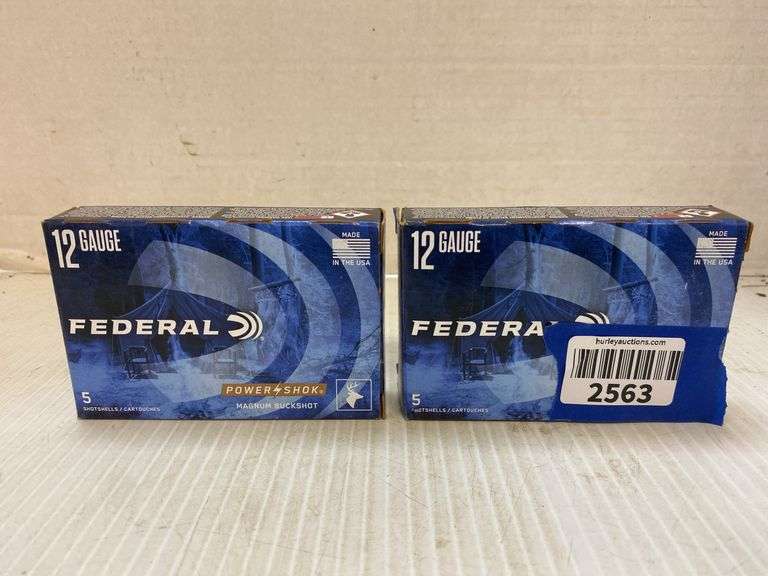 Two boxes of Federal 3