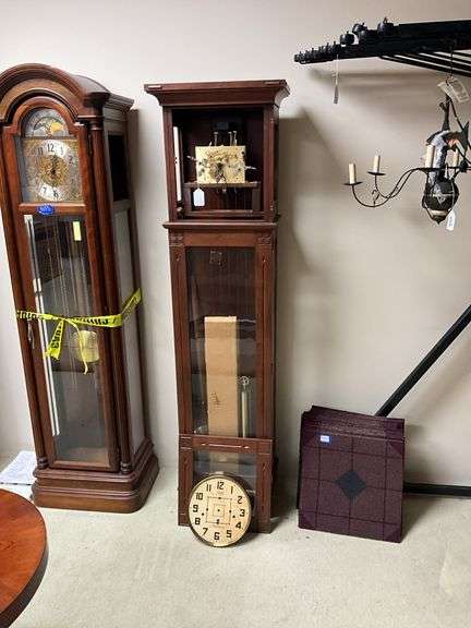 Sligh Bob Timberlake tall clock - needs some assembly 19x77x12