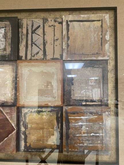 Wall art, framed 52x44