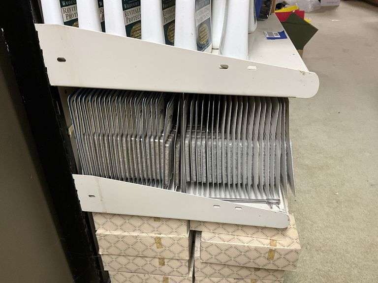 Contents of shelf: EZ Glide furniture sliders