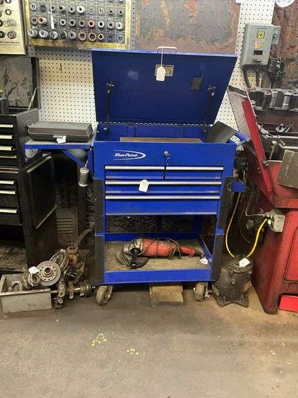 Blue-Point rolling tool cabinet, NO CONTENTS - Hurley Real Estate ...