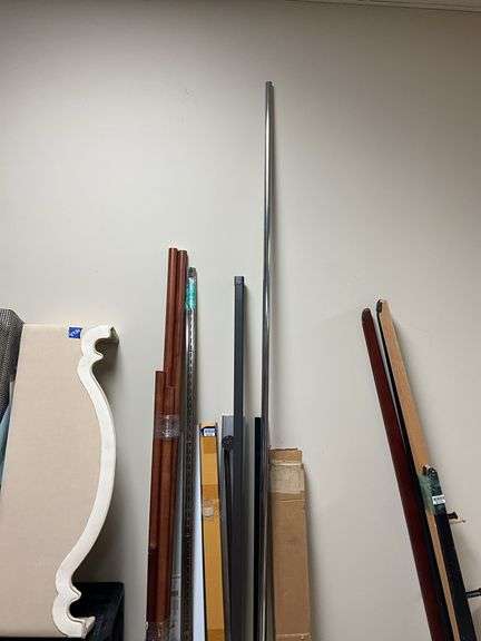 Assorted rods