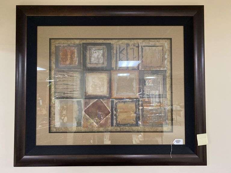 Wall art, framed 52x44
